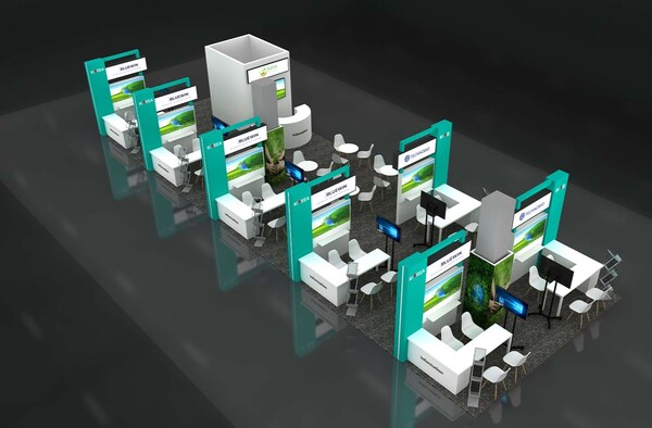 제6회 한-중 수출박람회 부스 디자인(안)