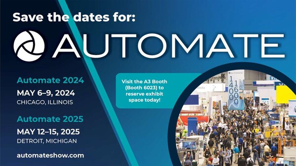 한국로봇산업진흥원이 5월 6일부터 9일까지 미국 시카고에서 열리는 ‘Automate 2024’에서 한국로봇관을 운영한다.