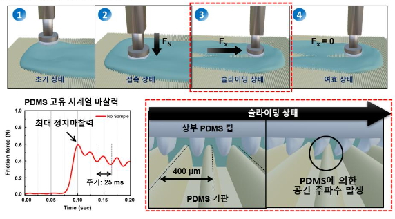 AI 고정밀 피부 발림성 측정 과정