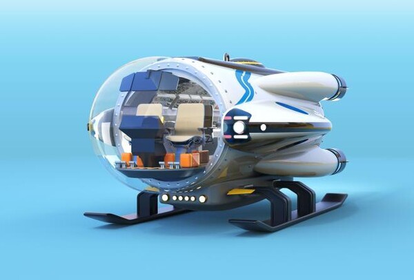 천해용 유인잠수정 조감도