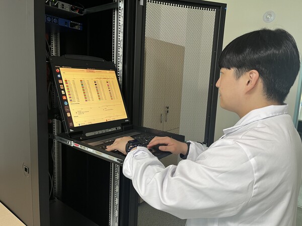 KTC 의료기기 사이버보안 시험 모습