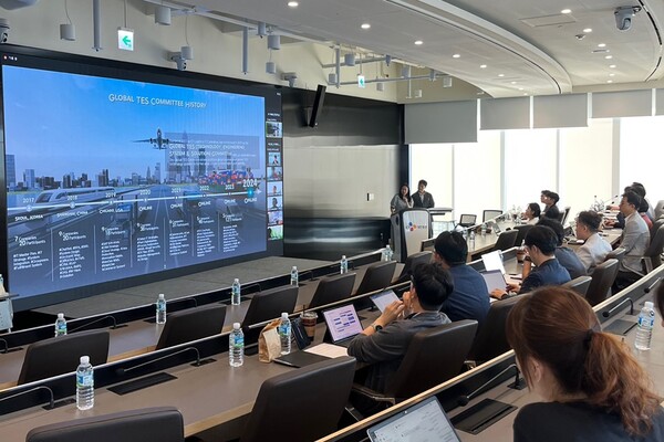 CJ대한통운 제8회 TES 글로벌 워크숍 현장