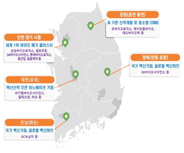 바이오 분야 국가첨단전략산업 특화단지 지정