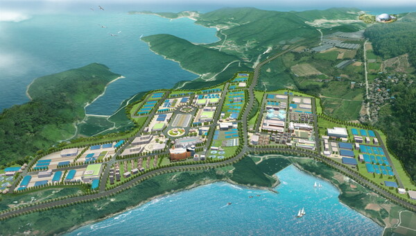 고흥 우주발사체 국가산업단지 조감도