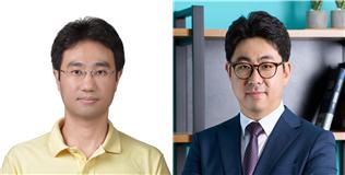 (왼쪽부터) 한국기계연구원 정준호 책임연구원과 UNIST 이종원 교수