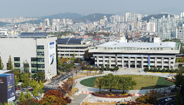 인천시청 전경