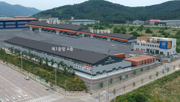 대풍이브이자동차 공장 전경