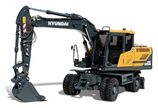 HD현대건설기계의 15톤 휠 굴착기 ‘HW155A’
