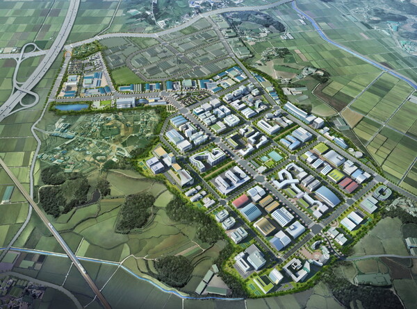 평택 드림테크 일반산업단지 조감도