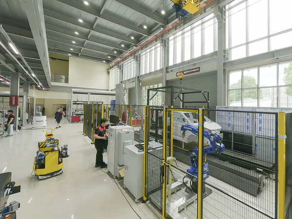 강남 로봇플러스 테스트필드 내부 모습