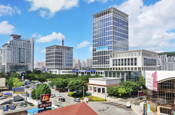 부산시청 전경
