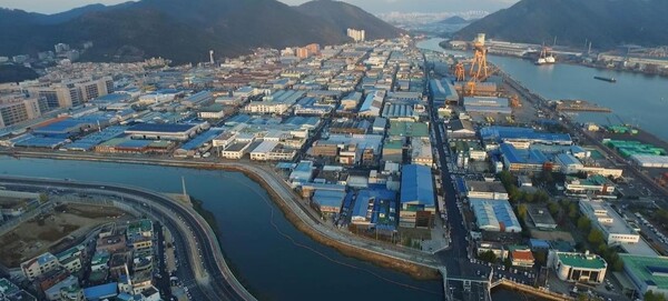 마산자유무역지역 전경