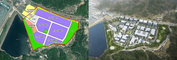 경남 창원 강소특구 기술고도화지구 계획 조감도
