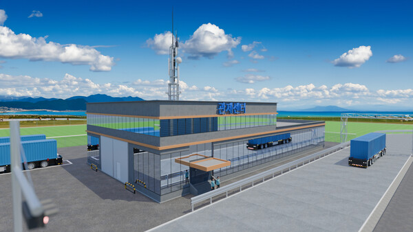 고중량물 이송 자율이동체 시험평가센터 조감도