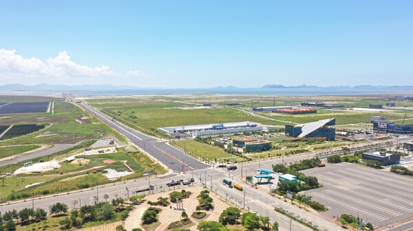 새만금 산단 전경