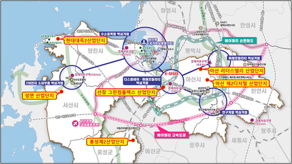 서산 현대대죽2 일반산단 위치도