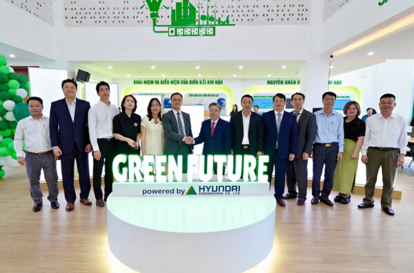 현대엔지니어링이 베트남 타인호아성에 ‘기후변화 대응 교육센터’를 설립했다.