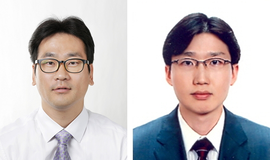 (왼쪽부터) UNIST 안광진 교수, LG화학 김원희 책임