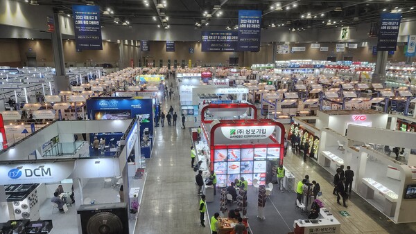 2023 국제공구 및 스마트 용접 자동화전 전경