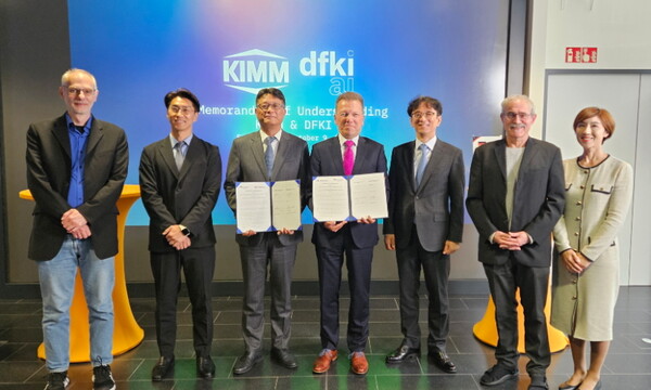 한국기계연구원은 10월 9일(수) 독일 자뷔리켄 독일 인공지능연구소(DFKI)와 로봇 및 AI 관련 협력 협약을 체결했다.