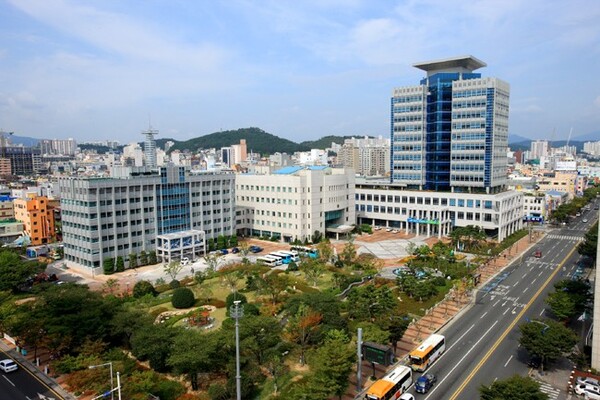 울산시청 전경