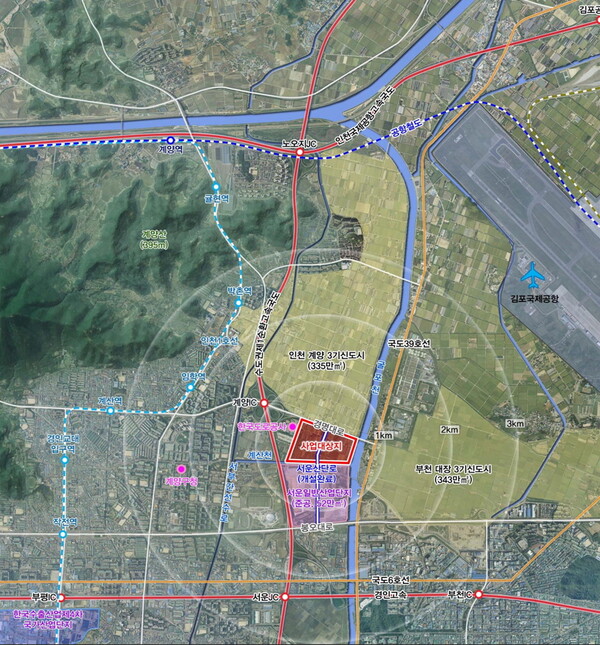 인천 계양산업단지 위치도