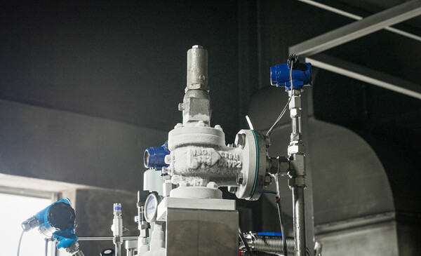 실제 생산된 액체수소를 기반으로 성능 평가를 받고 있는 '안전밸브'