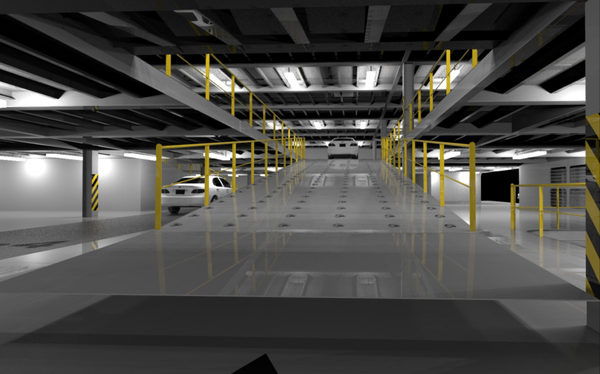 수출입 자율주행차 자동 선적 및 하역 기술 실증 테스트베드 모습