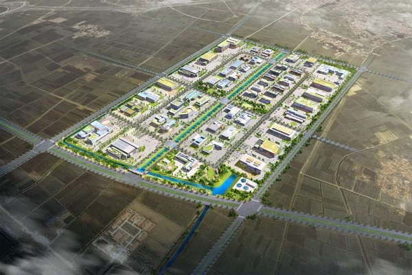 흥옌성 클린 산업단지 조감도