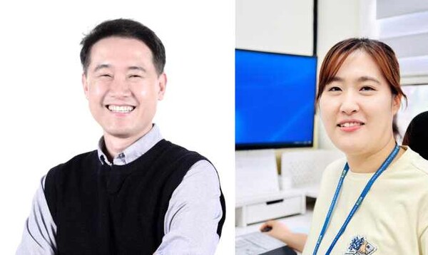 (왼쪽부터) 한국재료연구원 에너지·환경재료연구본부 임동찬 책임연구원, 김소연 선임연구원