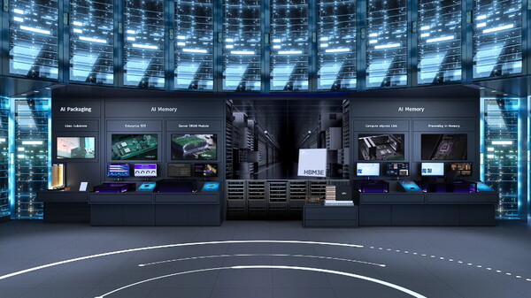 CES 2025 SK하이닉스 전시관 조감도