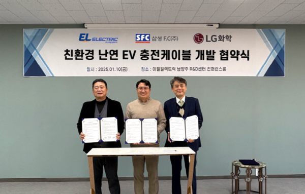 LG화학이 고부가 PVC(폴리염화비닐) 소재로 전기차 충전 케이블 시장을 공략한다.