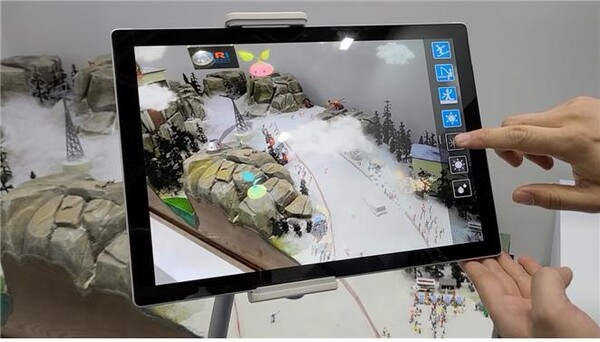 미니어처 AR 스키장 디오라마