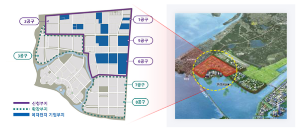 이차전지 특화단지 부지