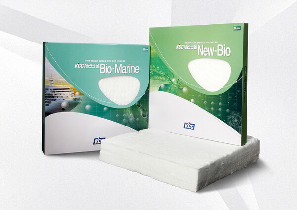 KCC가 국내 유일 세라믹 화이버(Ceramic fiber) 제조 기술로 ‘뉴-바이오 세라크울(New-bio Cerakwool)’ 성능을 업그레이드했다.