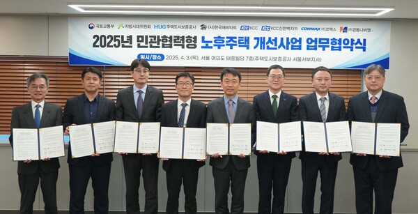 2025년 새뜰마을사업 추진을 위한 업무협약식 현장