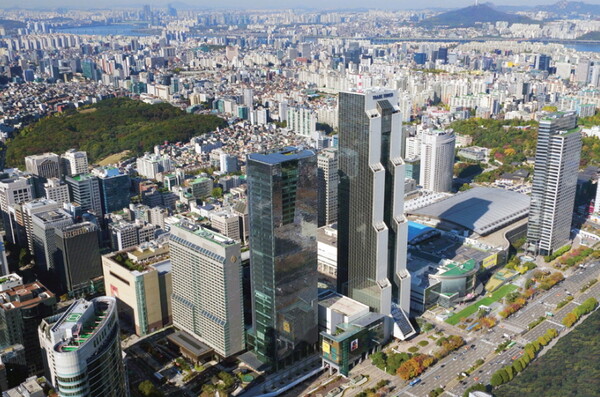 트레이드타워 전경