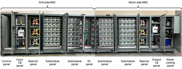 모듈화 특성이 탁월한 함정 및 대형상선 전기추진용 MMC 고압 드라이브