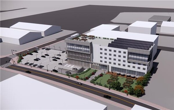 탄소중립 특화 지식산업센터 조감도