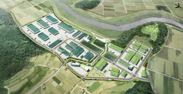 의령 부림일반산업단지 조감도