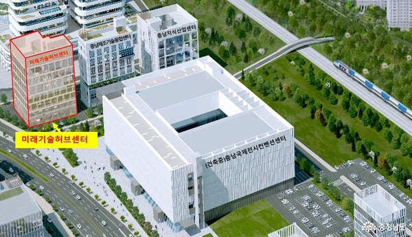 청년친화형 미래기술허브센터 위치도