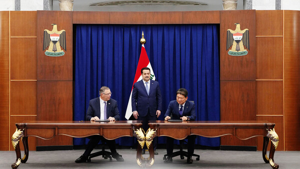 현대건설이 이라크에서 4조원이 넘는 초대형 해수 처리 플랜트 공사를 수주했다.